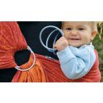 Karikák hordozókendőhöz, 87 mm, 1 pár - Szín ezüst