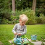 Kids in the garden - Rovar mintás gyerek kerti fém vödör - 1,67 literes