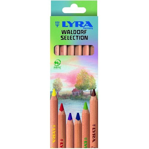 LYRA Super Ferby Waldorf selection, 6 színű ceruzakészlet