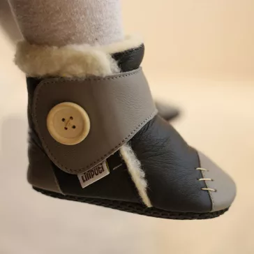 Liliputi puhatalpú paws csizma - Metal - Méret M