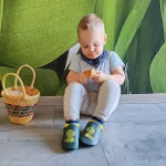 Liliputi puha talpú cipő - Dínó XXL-es