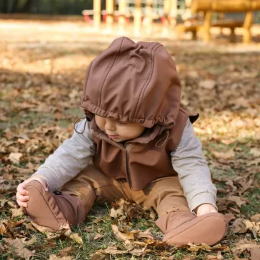 Liliputi hordozós csizma - Caramel - Méret M-L