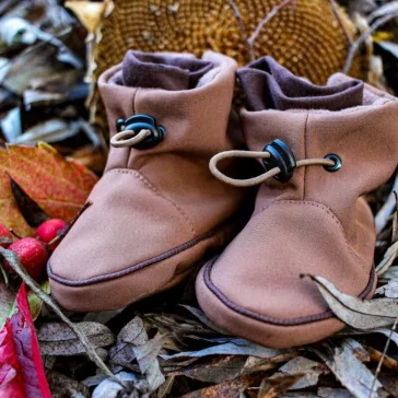Liliputi hordozós csizma - Caramel - Méret M-L