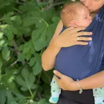 Liliputi rugalmas babahordozó kendő - jáde