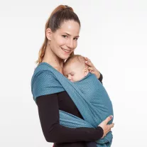 Liliputi szövött hordozókendő - Ocean breeze - méret 4,6 méter