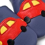 Liliputi puhatalpú cipő - Blue cars V8 - Méret M