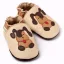Liliputi puhatalpú cipő - Beige Doggies - Méret M