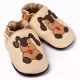 Liliputi puhatalpú cipő - Beige Doggies - Méret S