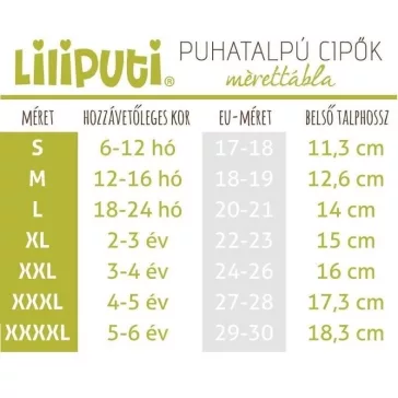 Liliputi Paws puhatalpú cipő - Apolló