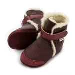 Liliputi puhatalpú csizma - Burgundy - Méret XL