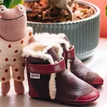 Liliputi puhatalpú csizma - Burgundy - Méret XL