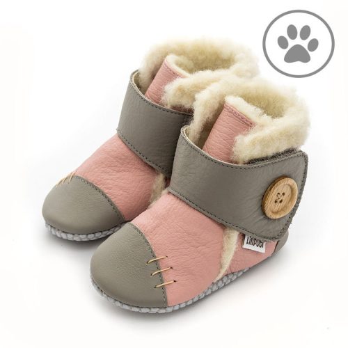 Liliputi puhatalpú csizma PAWS - Pearl - Méret S