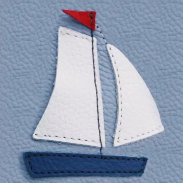 Liliputi puhatalpú cipő - Sailboat - Méret L