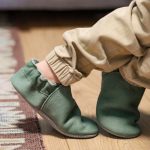  Liliputi puha talpú cipő Paws - Pistachio - XXL-es