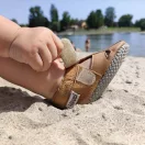 Liliputi puhatalpú szandál PAWS - Nubia - Méret XXL