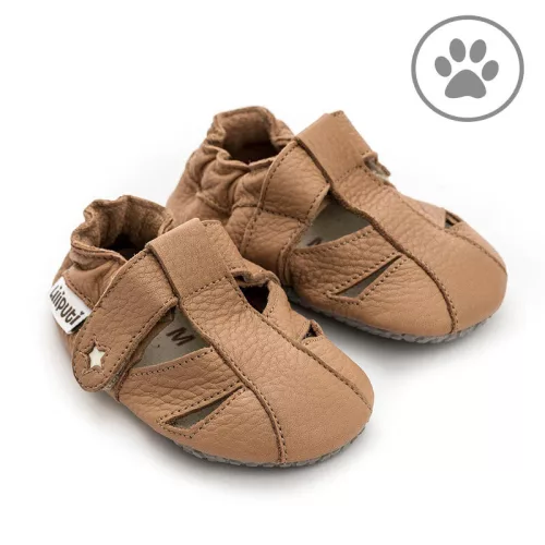 Liliputi puhatalpú szandál PAWS - Nubia - Méret XXXL