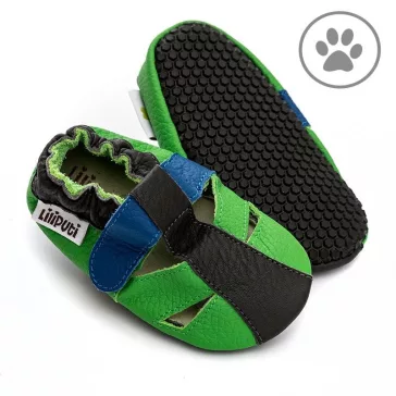 Liliputi puhatalpú szandál PAWS - Bamboo - Méret L