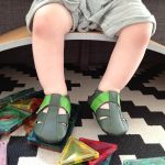 Liliputi puhatalpú szandál PAWS - Cactus - Méret M