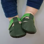 Liliputi puhatalpú szandál PAWS - Cactus - Méret S