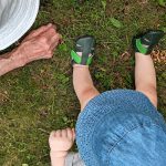 Liliputi puhatalpú szandál PAWS - Cactus - Méret XXL