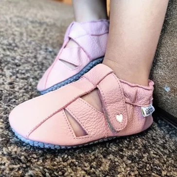 Liliputi puhatalpú szandál PAWS - Cotton Candy - Méret M