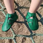  Liliputi puhatalpú szandál PAWS - Croco - Méret S