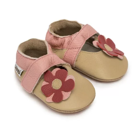 Liliputi puhatalpú szandál - Desert Rose - Méret S Liliputi puhatalpú szandál - Desert Rose - Méret S
