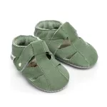 Liliputi puhatalpú szandál PAWS - Pistachio- Méret M