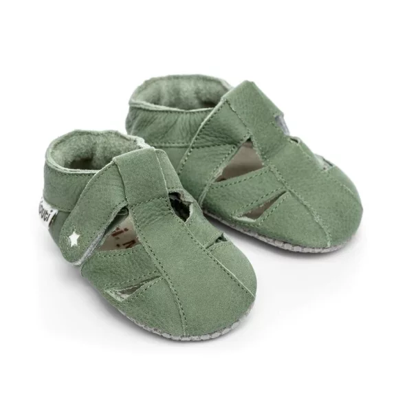 Liliputi puhatalpú szandál PAWS - Pistachio- Méret S Liliputi puhatalpú szandál PAWS - Pistachio- Méret S