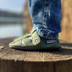  Liliputi puhatalpú szandál PAWS - Pistachio- Méret S