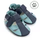 Liliputi puhatalpú szandál PAWS - Sky - Méret XXXL