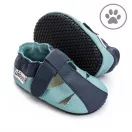 Liliputi puhatalpú szandál PAWS - Sky - Méret XXXL