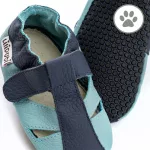 Liliputi puhatalpú szandál PAWS - Sky - Méret XXXL