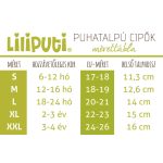 Liliputi puhatalpú szandál PAWS - Twilight - Méret M