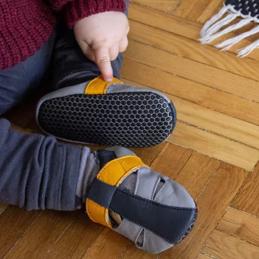 Liliputi puhatalpú szandál PAWS - Yellowstone - Méret XXL