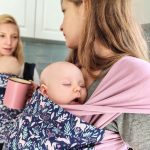 Liliputi rugalmas babahordozó kendő - Unicorn