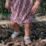 Liliputi puhatalpú szandál - Baby rose - Méret XL