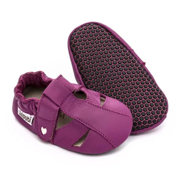 Liliputi paws puhatalpú szandál - Fuchsia - L Liliputi paws puhatalpú szandál - Fuchsia - L