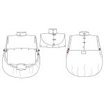 MaM - polár hordozós takaró és sál egyben