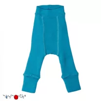MaM gyapjú longies - Royal Turquoise