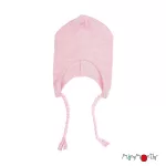 ManyMonths gyapjú megkötős sapka - Stork Pink