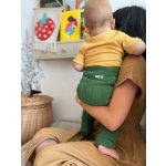 MaM gyapjú longies - Earth Red/Stork Pink