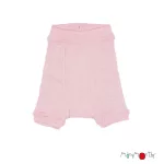 ManyMonths gyapjú Shorties - Earth Red / Stork Pink