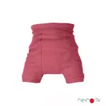 ManyMonths gyapjú Shorties - Earth Red / Stork Pink