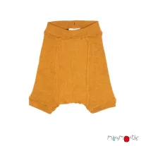 ManyMonths gyapjú Shorties - Honey Bread/Foggy Black