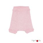 ManyMonths gyapjú Shorties - Earth Red/Stork Pink