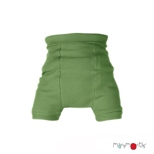 ManyMonths gyapjú Shorties - Jade Green/Mykonos Waters
