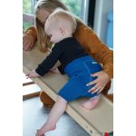 ManyMonths gyapjú Shorties - Jade Green/Mykonos Waters