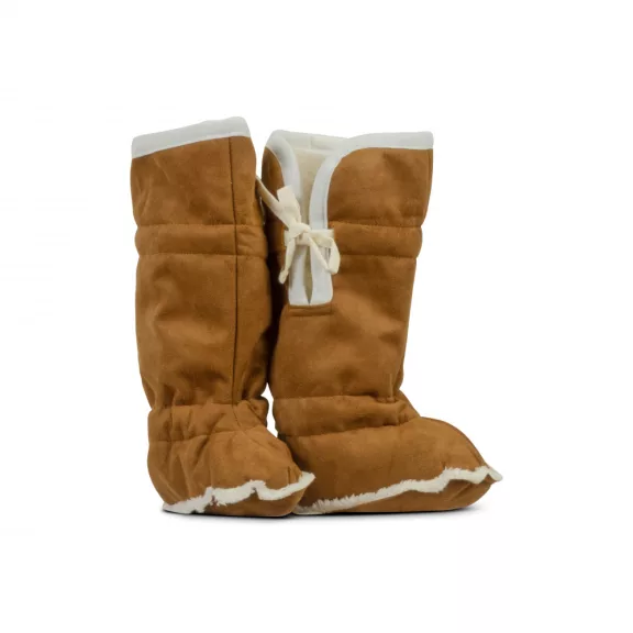 ManyMonths SoftShell hordozós csizma masnival - Brown Sugar/Cream, Méret 1 ManyMonths SoftShell hordozós csizma masnival - Brown Sugar/Cream, Méret 1
