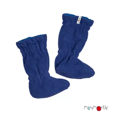   ManyMonths merinói gyapjú hordozós csizma, classic blue- Méret 0-6/9 hó